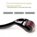 Aura Beauty Microneedle Derma Roller for Face & Skin | 0.25mm Black - aura beauty cosmetics
